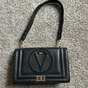 Valentino Black Designer Shoulder Bag SOLD